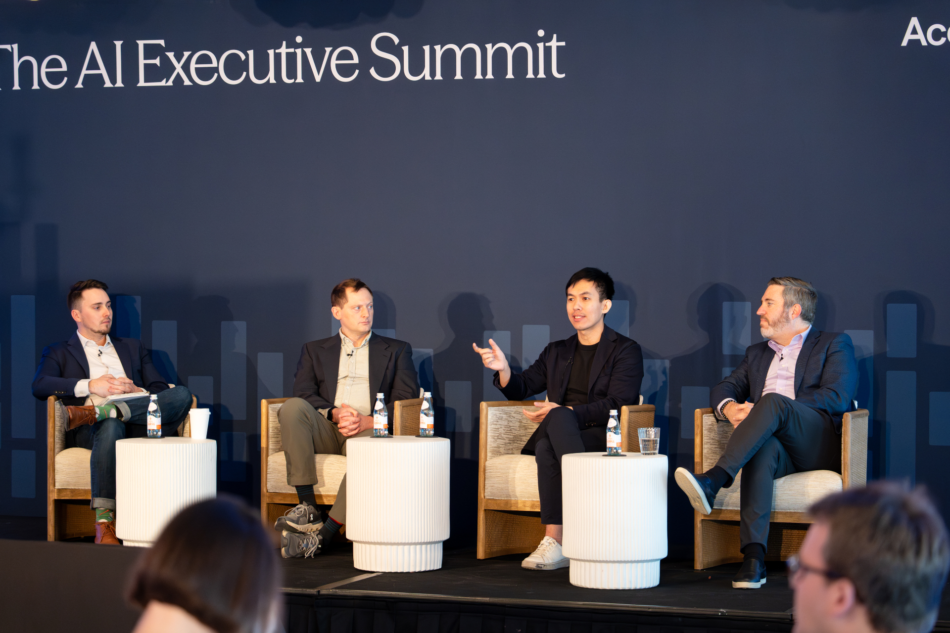 Ethan Goh speaking at The AI Executive Summit
